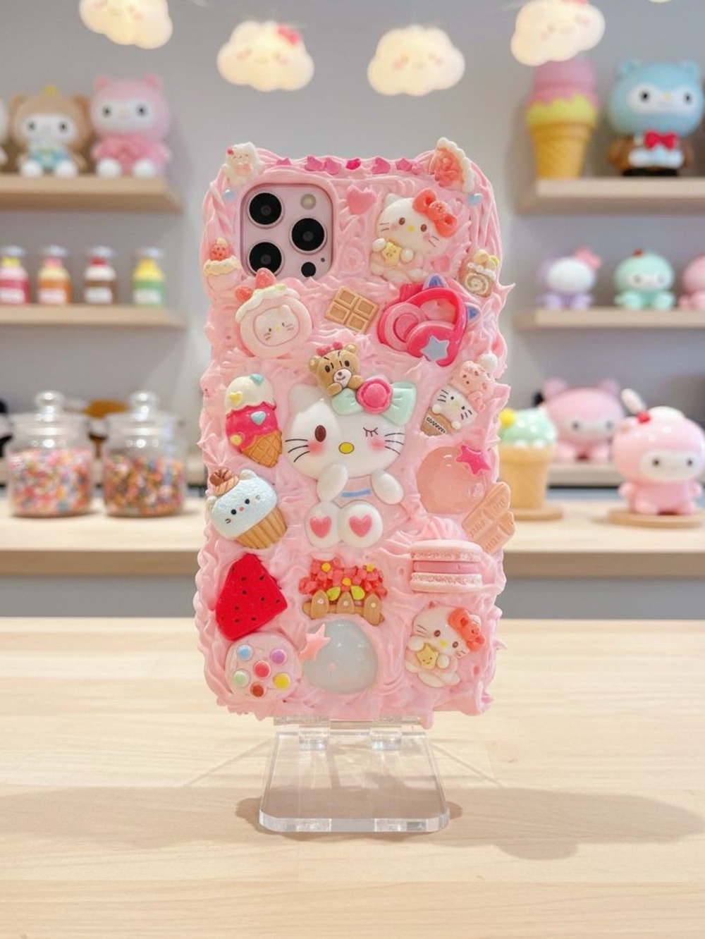 Handmade Phone Case - Kawaii Hello Kitty Design any phone model